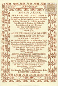Aplauso Real, aclamación afectuosa, y Obsequio reverente