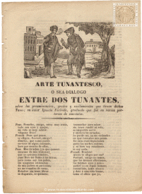 Arte tunantesco, ¾ sea dialogo entre dos tunantes, sobre las preeminencias, grados y recibimientos que tienen dichos Tunos, su autor Ignacio Farinelo, graduado que fuķ en varias porterĒas de conventos