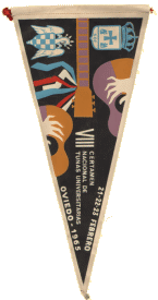 Banderín del VIII Certamen Nacional de Tunas