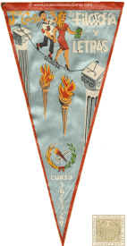 Banderín Filosofía y Letras Paso del Ecuador