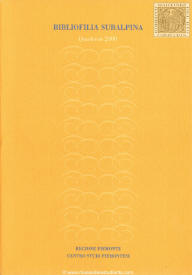 Bibliofilia Subalpina Quaderno 2000