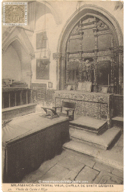 Capilla de Santa Bárbara (Catedral Vieja de Salamanca)