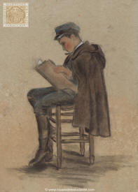 Un colegial francés