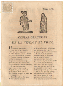 Coplas graciosas de la viuda y el viudo. Las virtudes de la noche