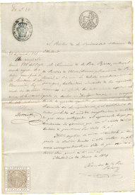 Solicitud de un aspirante al grado de doctor en la Universidad Literaria de Madrid