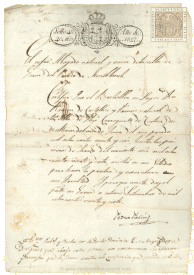 Certificado de estudios de un bachiller en leyes