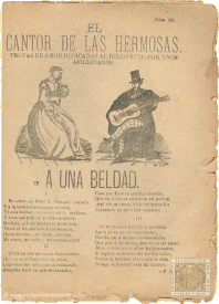 El cantor de las hermosas. Trobas de amor dedicadas al bello sexo por unos aficionados