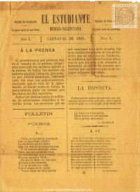 El Estudiante Médico-Valenciano / Estudiantina Médica Valenciana