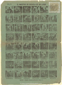 El maestro de escuela de un lugar