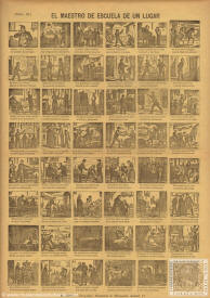 El maestro de escuela de un lugar