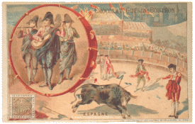 Cromo de Chocolate Francés