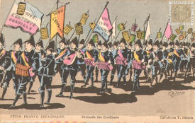 Fiestas franco españolas. Serenata de los estudiantes