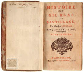 Histoire de Gil Blas de Santillane