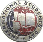 Insignia del Día Internacional del Estudiante