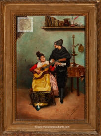 La clase de guitarra