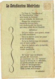 Debajo de los olivos. La Estudiantina Madrileña. Mi Valdepeñas. Yo soy un hombre del campo