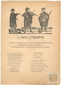 La nueva estudiantina. Coplas sevillanas que cantan los estudiantes en los días de su Tuna