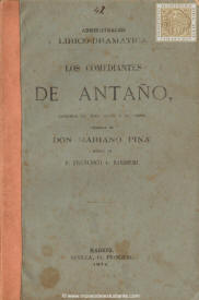 Los Comediantes de Antaño