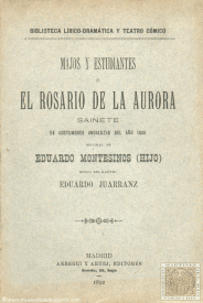 Majos y estudiantes o el rosario de la aurora