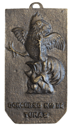 Medalla del primer premio en el Concurso Nacional de Tunas del S.E.U.