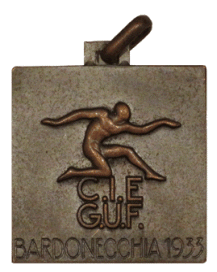 Medalla de los Juegos Universitarios Internacionales celebrados en Turín (Giochi Universitari Internazionali)