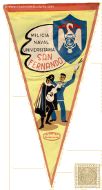 Banderín milicia naval universitaria