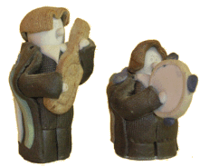 Muñecos de cerámica