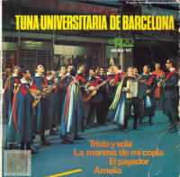 Disco EP de la Tuna Universitaria de Barcelona