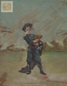 Un estudiante del siglo XVII leyendo El Quijote