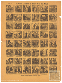 Vida del estudiante bueno y la del malo