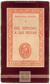 Del estudio a las Indias