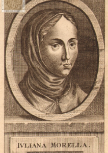 Juliana Morella, la primera mujer que logró obtener un título universitario en el año 1608.