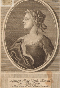 Laura Bassi, primera mujer profesora y catedrática de universidad