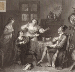 Don Quijote y Sansón Carrasco