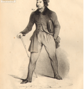 El estudiante (Nederlanders door Nederlanders geschetst)