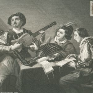 Los cantantes (Partida de estudiantes españoles)