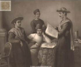 Estudiantes de la India