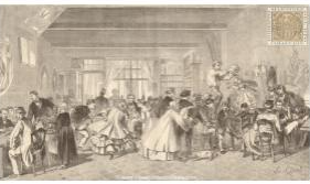 Le Trou, Café de los  estudiantes en Bruselas