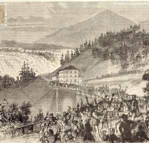 Partida de los estudiantes de Innsbruck para unirse a la armada austriaca