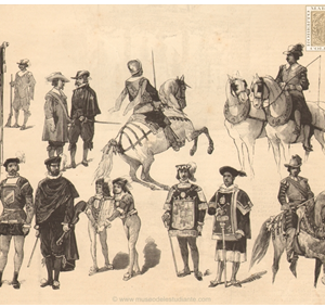 Tipos del cortejo histórico