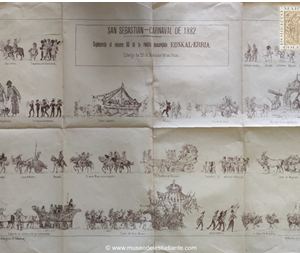 San Sebastián Carnaval de 1882